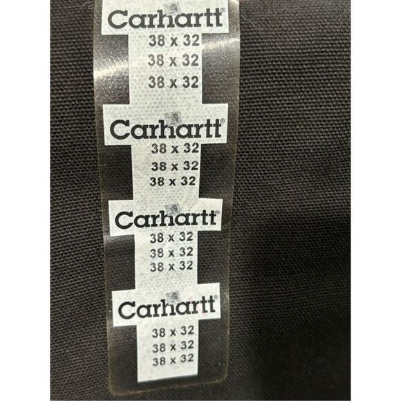 Men’s black Carhartt hooded coat and bib overalls. Size XL/38/32 - Picture 16 of 16